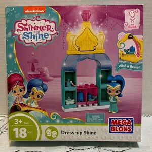 Mega Bloks Nickelodeon Shimmer and Shine Dress-up Shine 18 Pieces